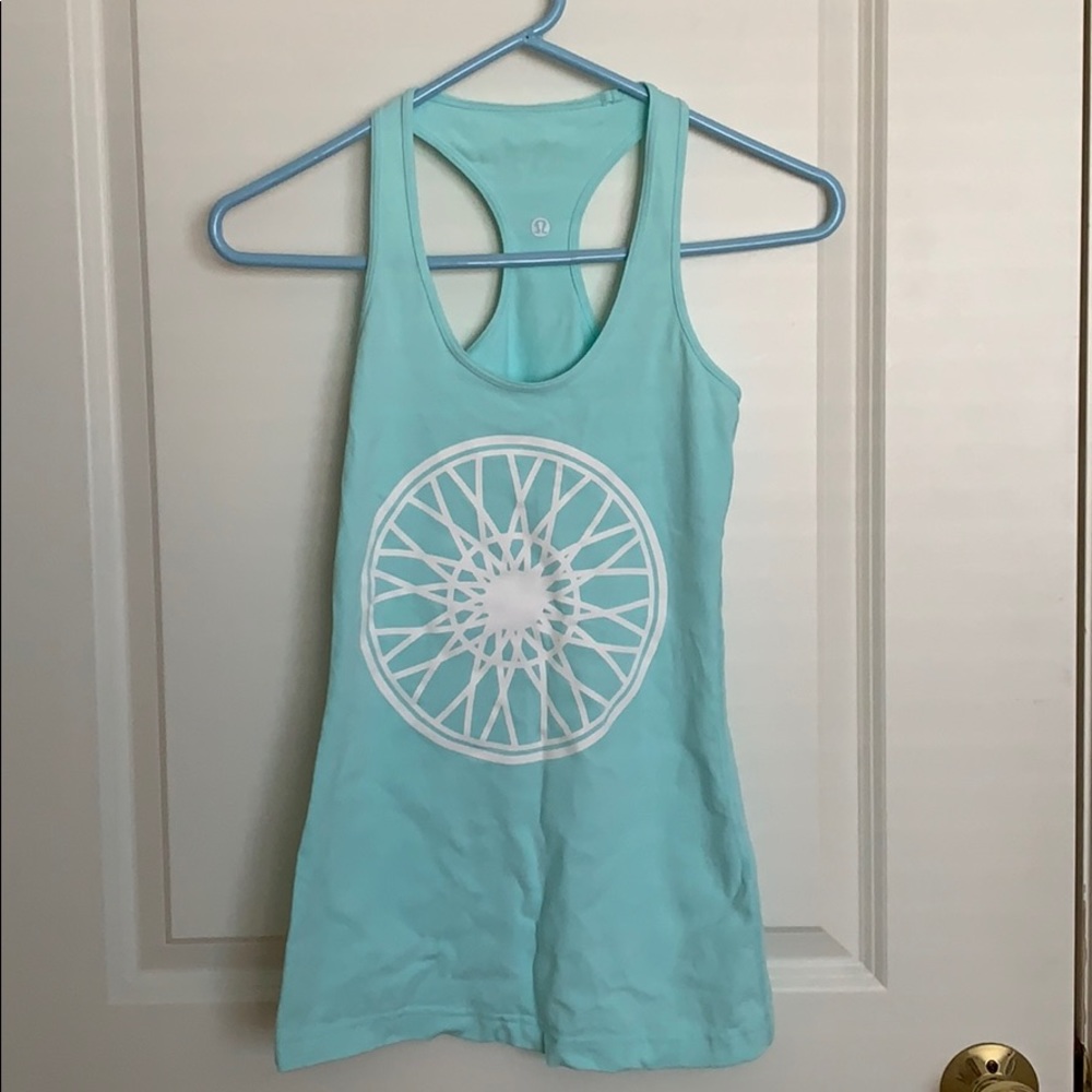 Lululemon x SoulCycle Cool Racerback Tank Aqua 4